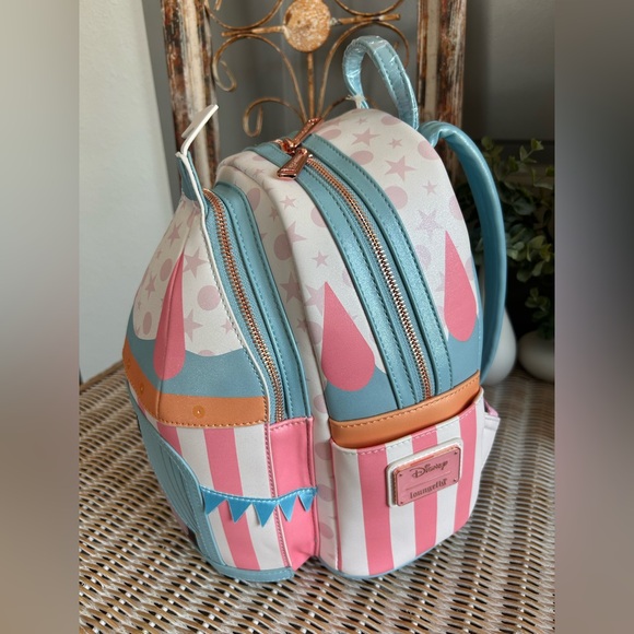 Loungefly Disney Dumbo Circus Tent Light Up Mini Backpack Disneycore whimsycore - Picture 4 of 10